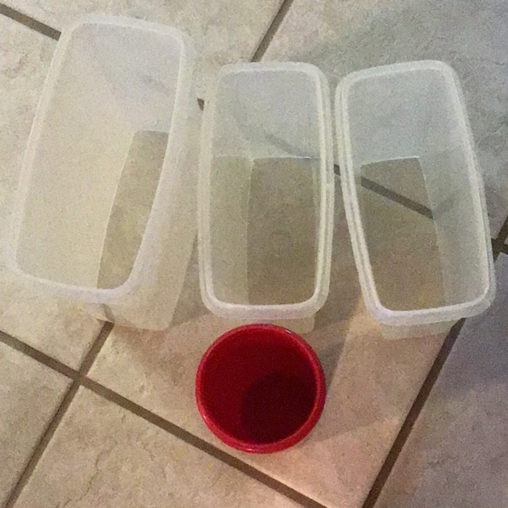 Tupperware Bundle no lids Vintage
